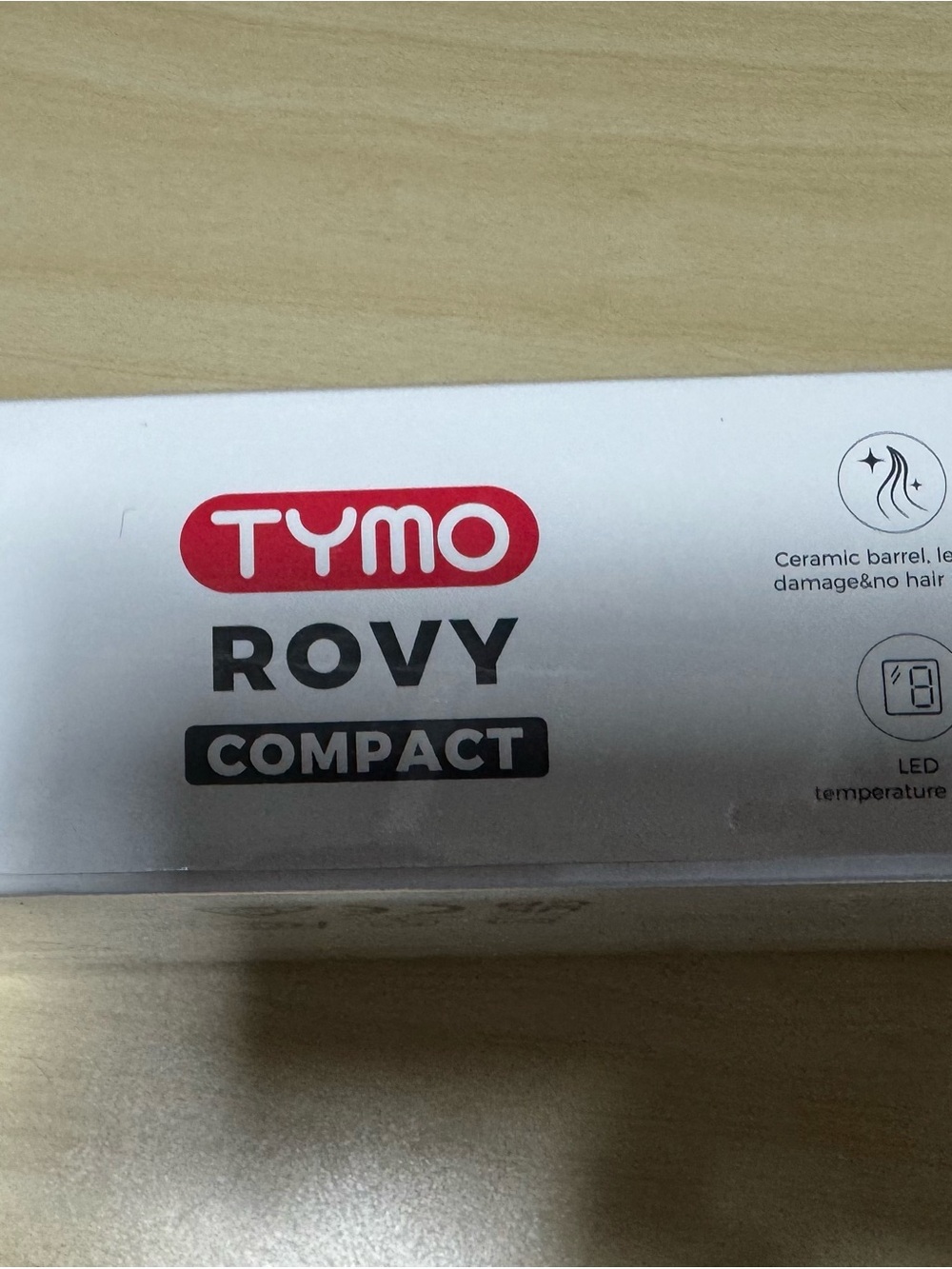 Tymo Rovy Wave Curling Iron Compact - New, unopened - Picture 2 of 10